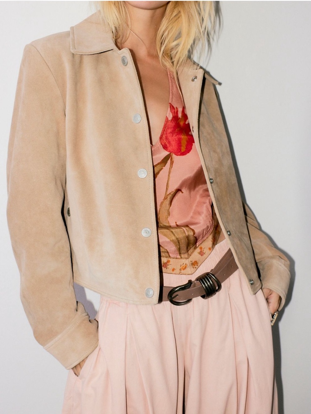 Free People Olivia Suede Jacket NWT - Picture 2 of 8